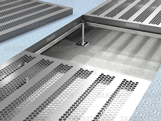 Стальные плиты с перфорацией монтаж